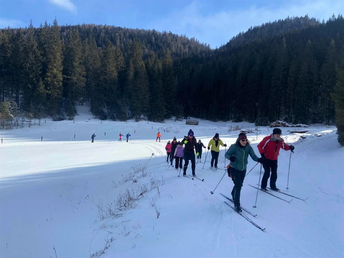 Areál bežeckého lyžovania Dobšinská Ľadová Jaskyňa